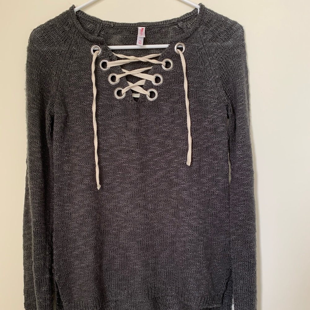 Criss-cross Sweater